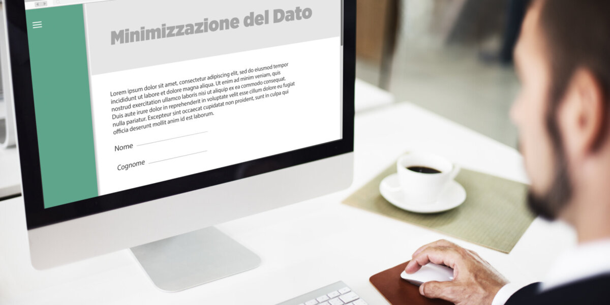 Minimizzazione del dato GDPR
