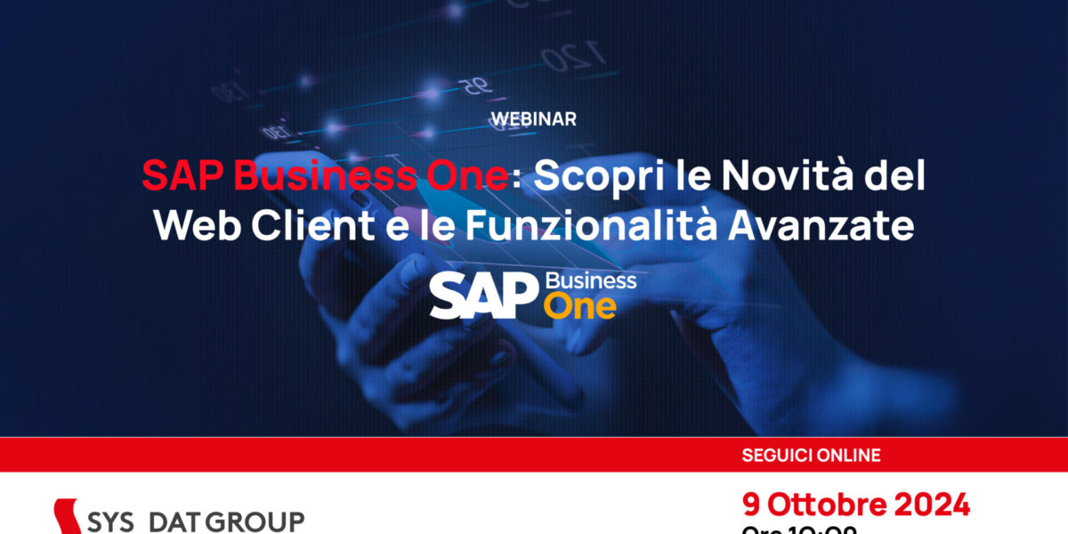 SAP Business One Webinar
