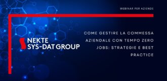 Gestire la commessa aziendale