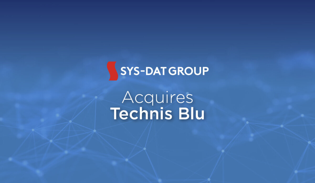SYS-DAT Group acquires Technis Blu